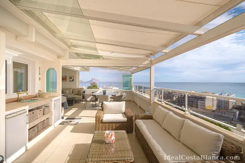 Penthouse de luxe situé dans l'un des quartiers les plus huppés d'Altea, offrant une vue panoramique sur la mer - 1