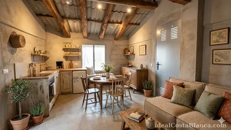 Plot of land with a property in need of renovation in Confrides - 3