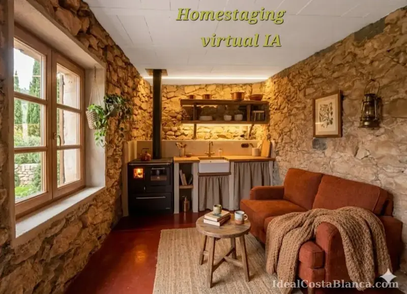 Stone cottage in Confrides - 3