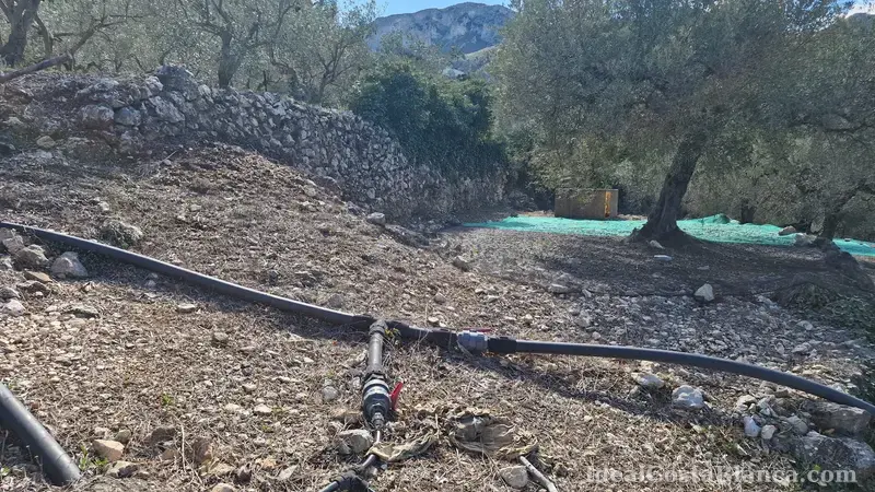 Plot of land with a property in need of renovation in Confrides - 30