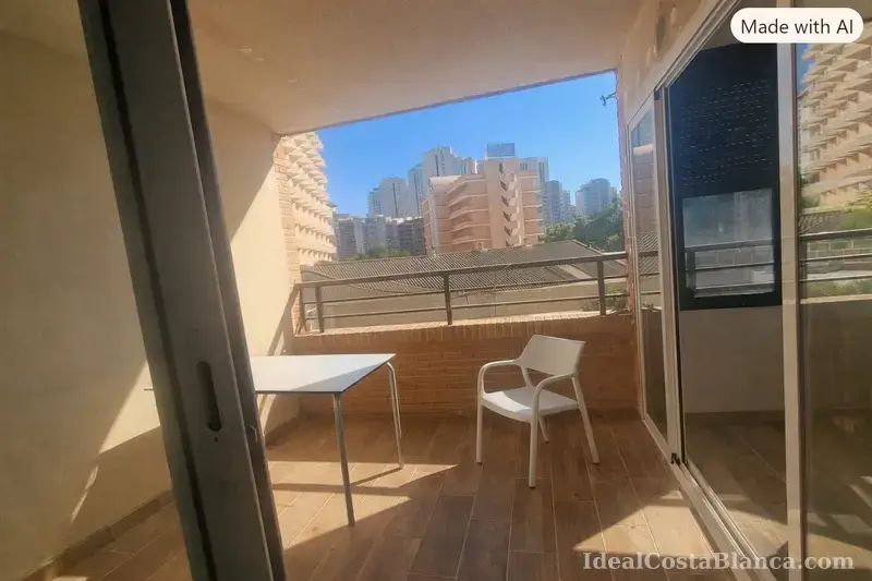 Se alquila apartamento en la Cala De Benidorm - 2