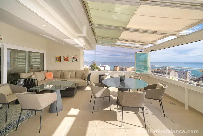 Penthouse de luxe situé dans l'un des quartiers les plus huppés d'Altea, offrant une vue panoramique sur la mer - 4
