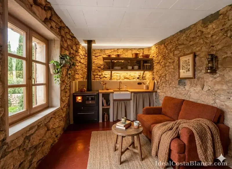 Petite maison en pierre à Confrides - 5